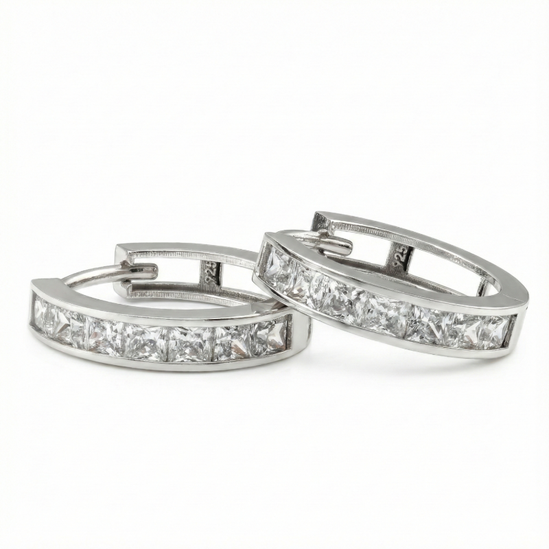 골드몬 925 실버 끌로델 큐빅 링 귀걸이 45,000원