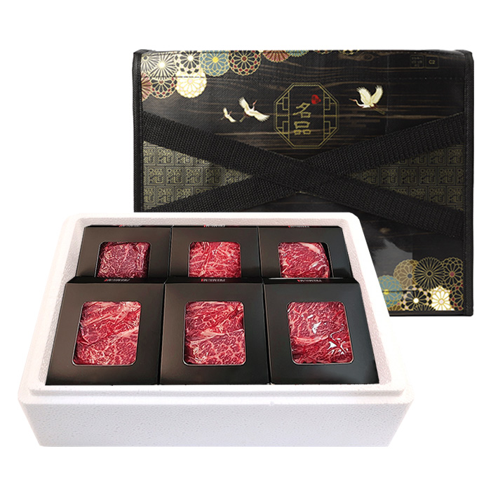 횡성축협한우 1등급 한우 선물세트 1.2kg 등심 불고기 국거리 6팩 구성 80,450원