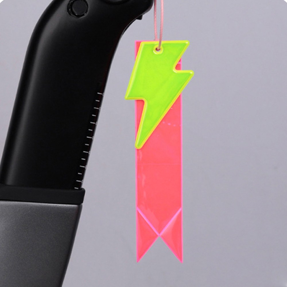 트레벨로 안전 야간 반사띠 키링 픽시 자전거 꾸미기, 라이트닝, 1개 3,500원