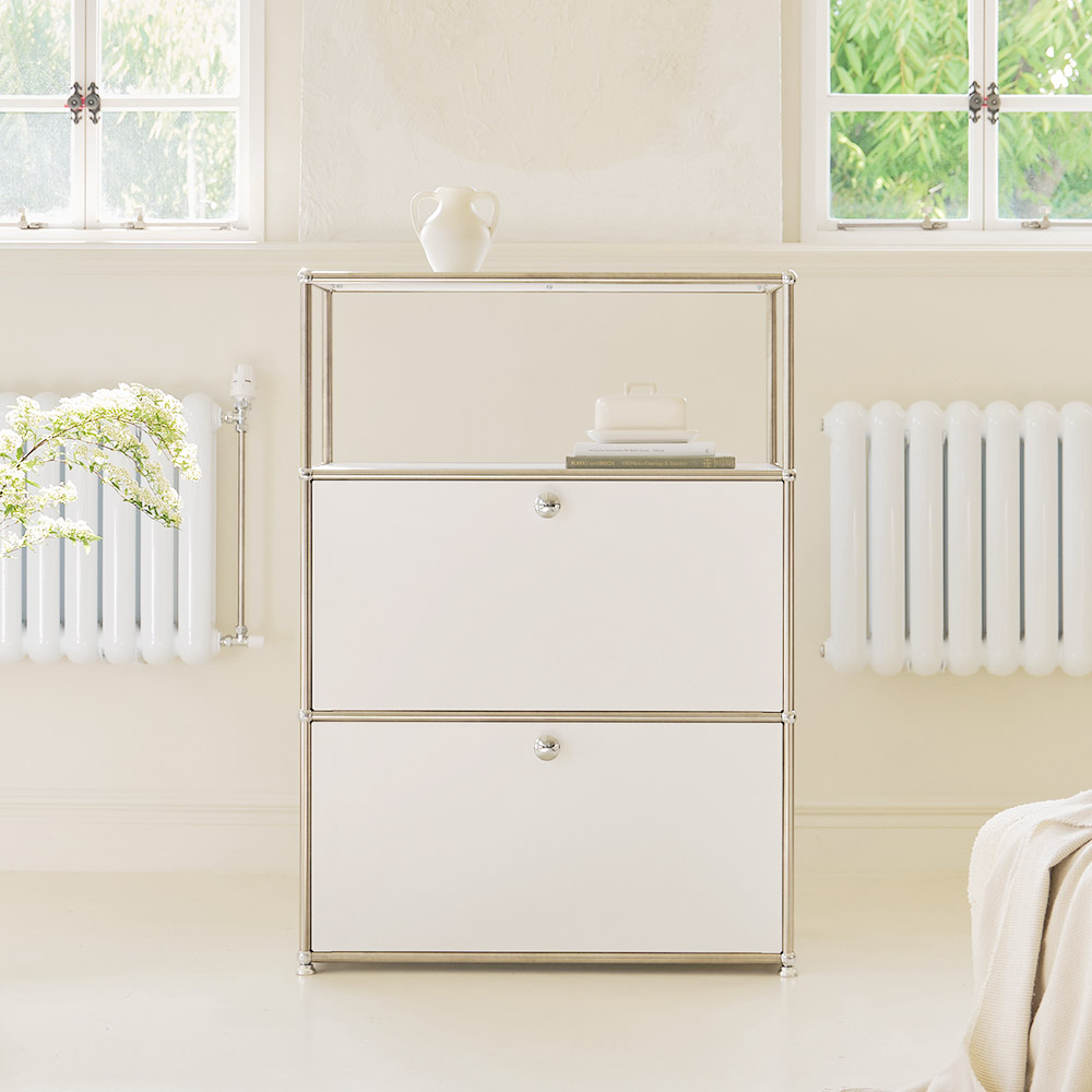 포스트모던 발렌 미드센츄리 2도어 모듈 수납장 770 3단 299,000원