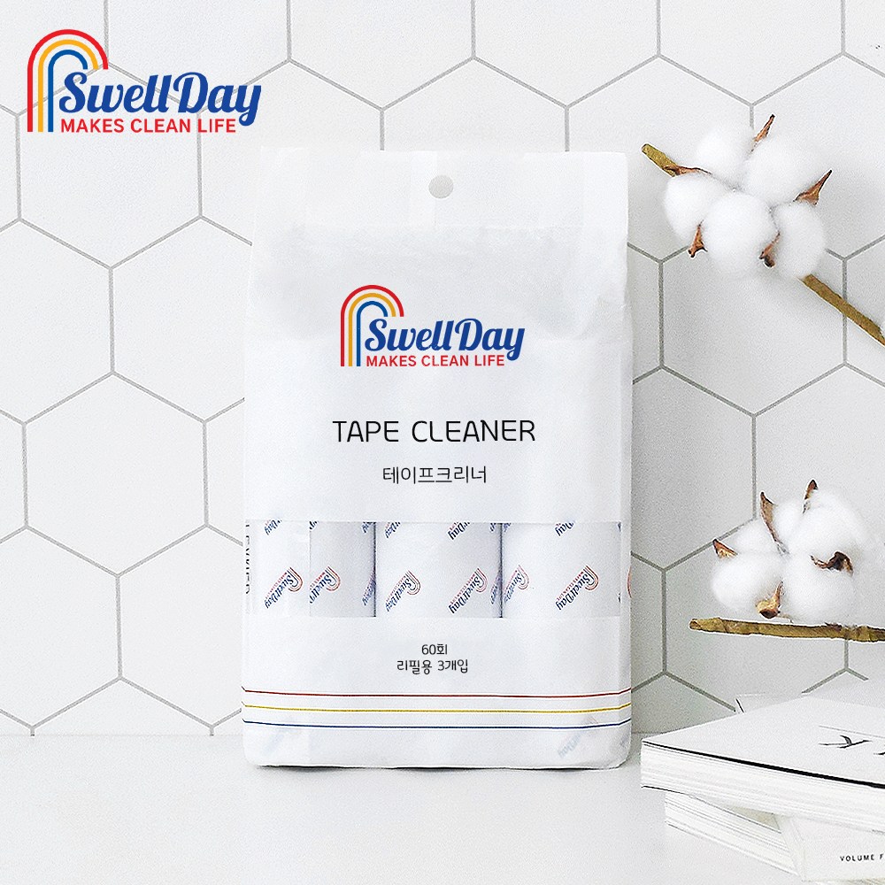 스웰데이 사선컷팅 테이프크리너 리필 60회 3P 6,900원