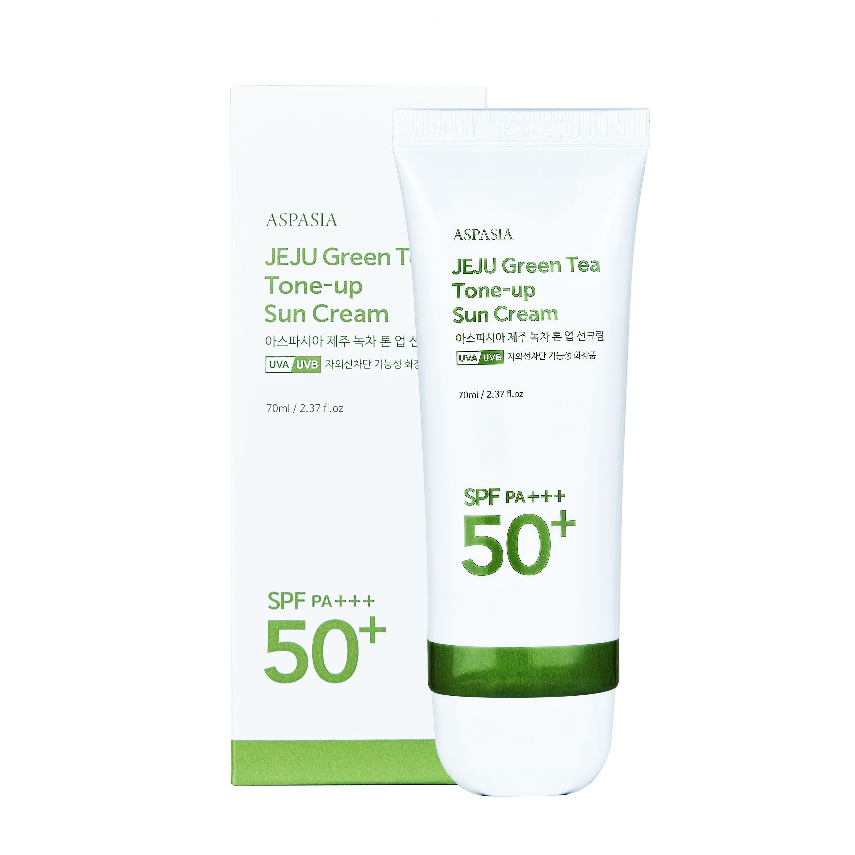 아스파시아 제주 녹차 톤업 선크림 30,000원