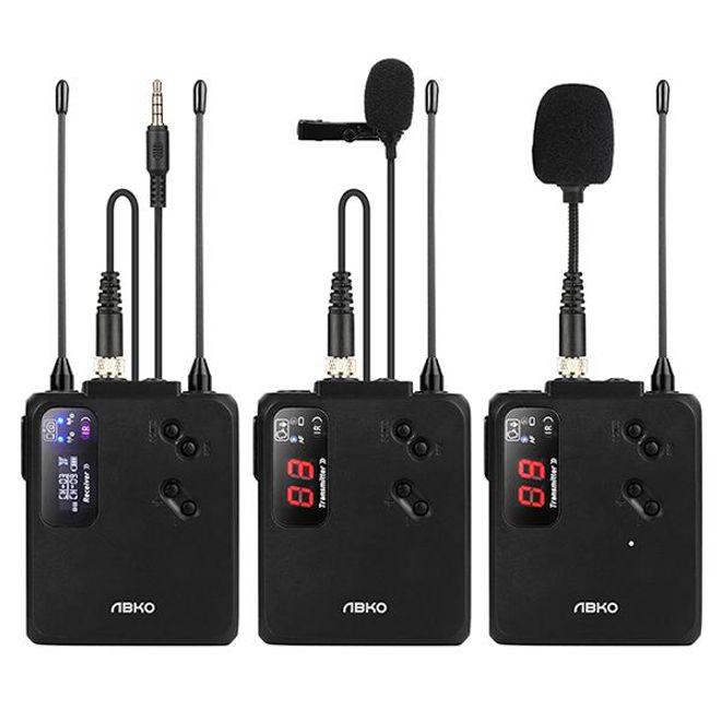 ABKO ABKO WMP4 포터블 UHF 무선 송수신기 세트 294,600원