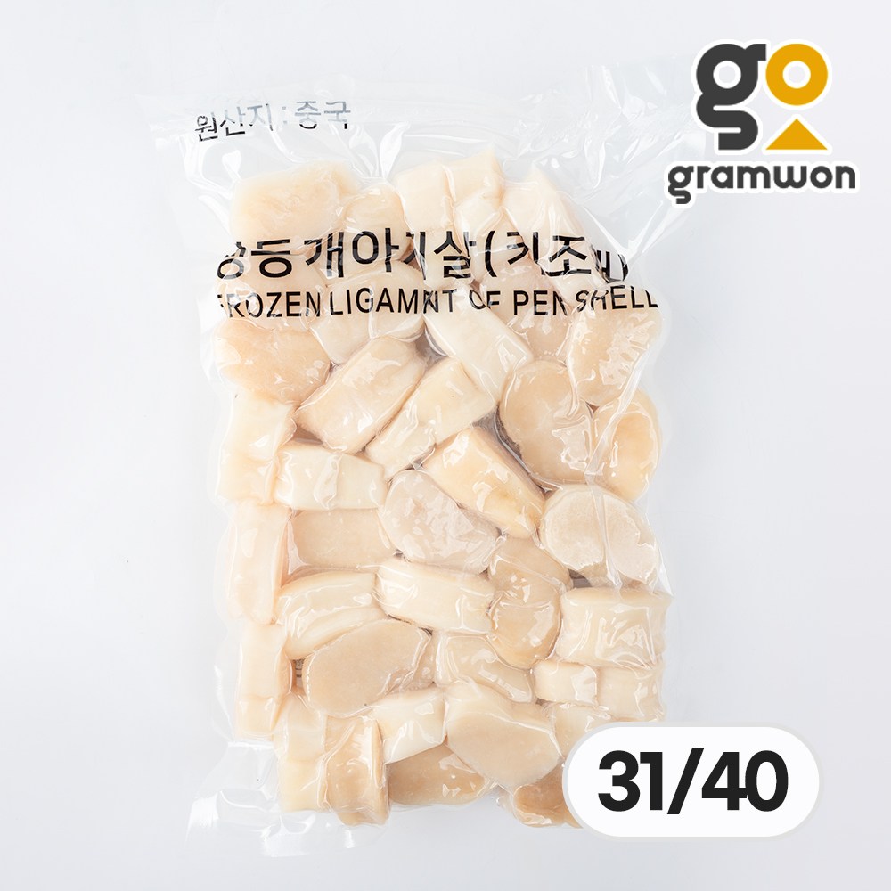 키조개관자 3140 1kg 통관자 냉동 게아지살 조개구이, 1개, 1kg 15,400원