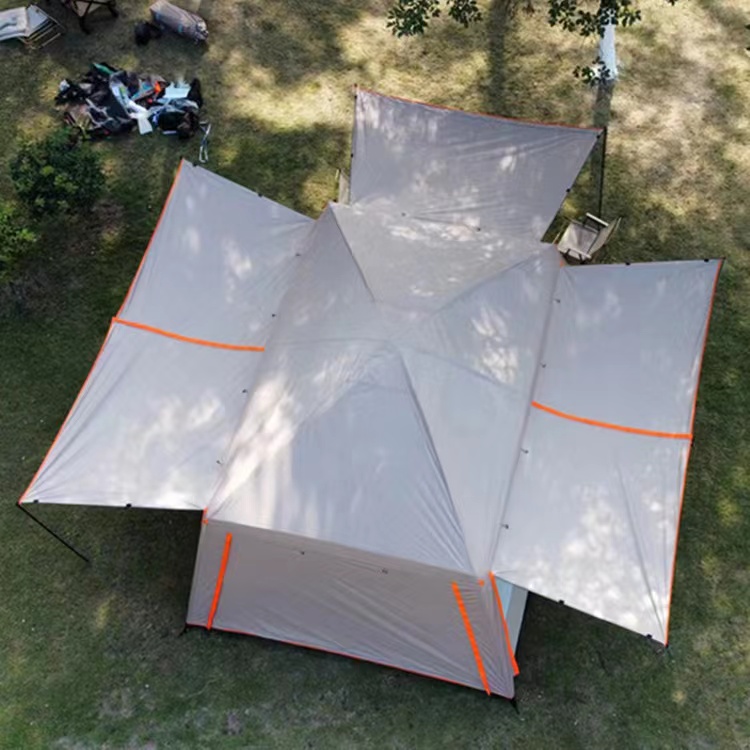 캠핑왕국  캠핑용 글램핑 천막 투룸 패밀리 텐트 대형new 129,410원