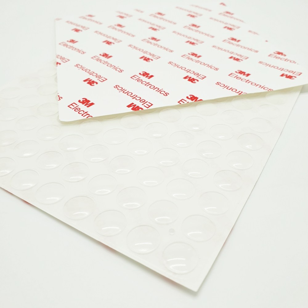 소음 문쾅 충격 완화 3M 미끄럼 방지 실리콘 스티커 패드 범폰 A0025 100P 64P, 10세트 47,200원