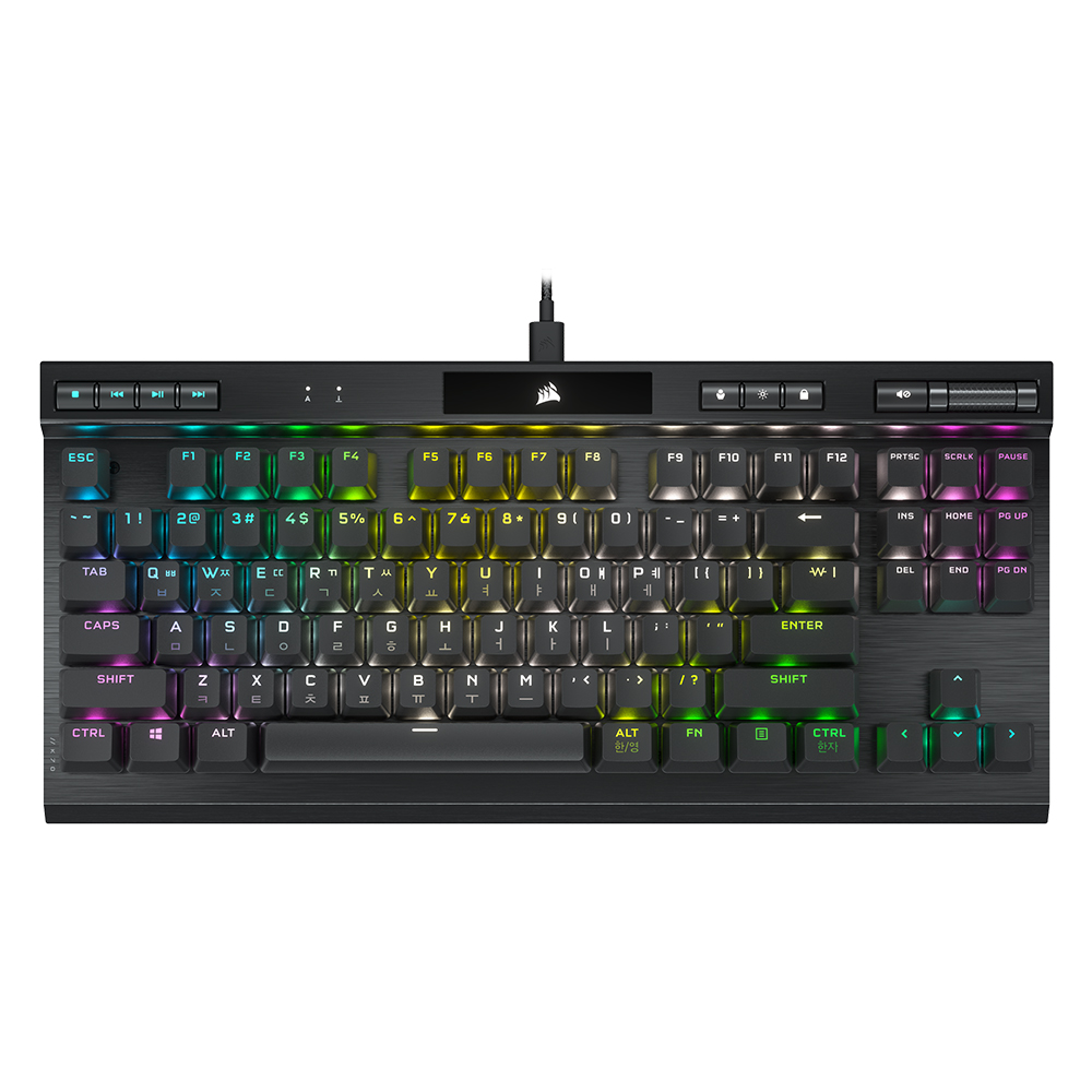 커세어 K70 RGB TKL OPX 텐키리스 광적축 게이밍 기계식 유선 키보드 129,900원