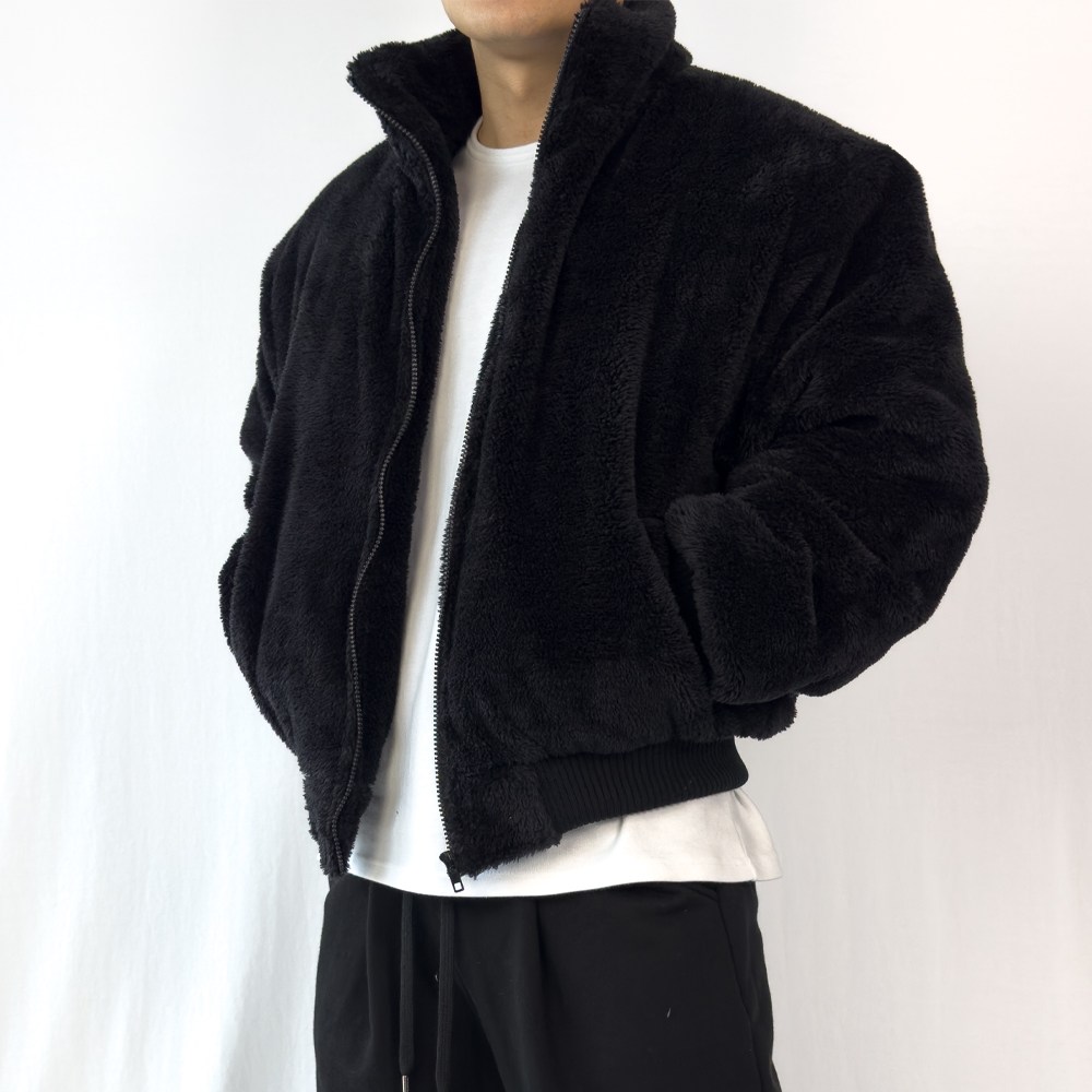 PACIENCIA 와이드숄더 후리스 숏 패딩 자켓 69,900원