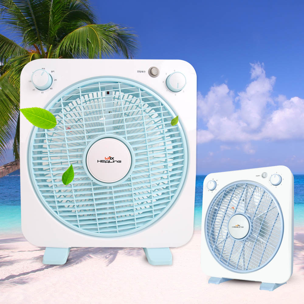 WIIX 미니 박스형 탁상용 선풍기 30cm 50,000원
