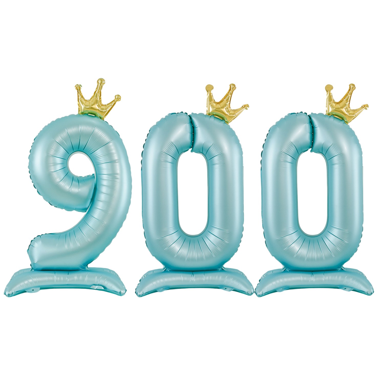 쏙쏙마켓 대형 스탠딩 숫자 은박 풍선 생일파티용품 라이트 블루 15,800원