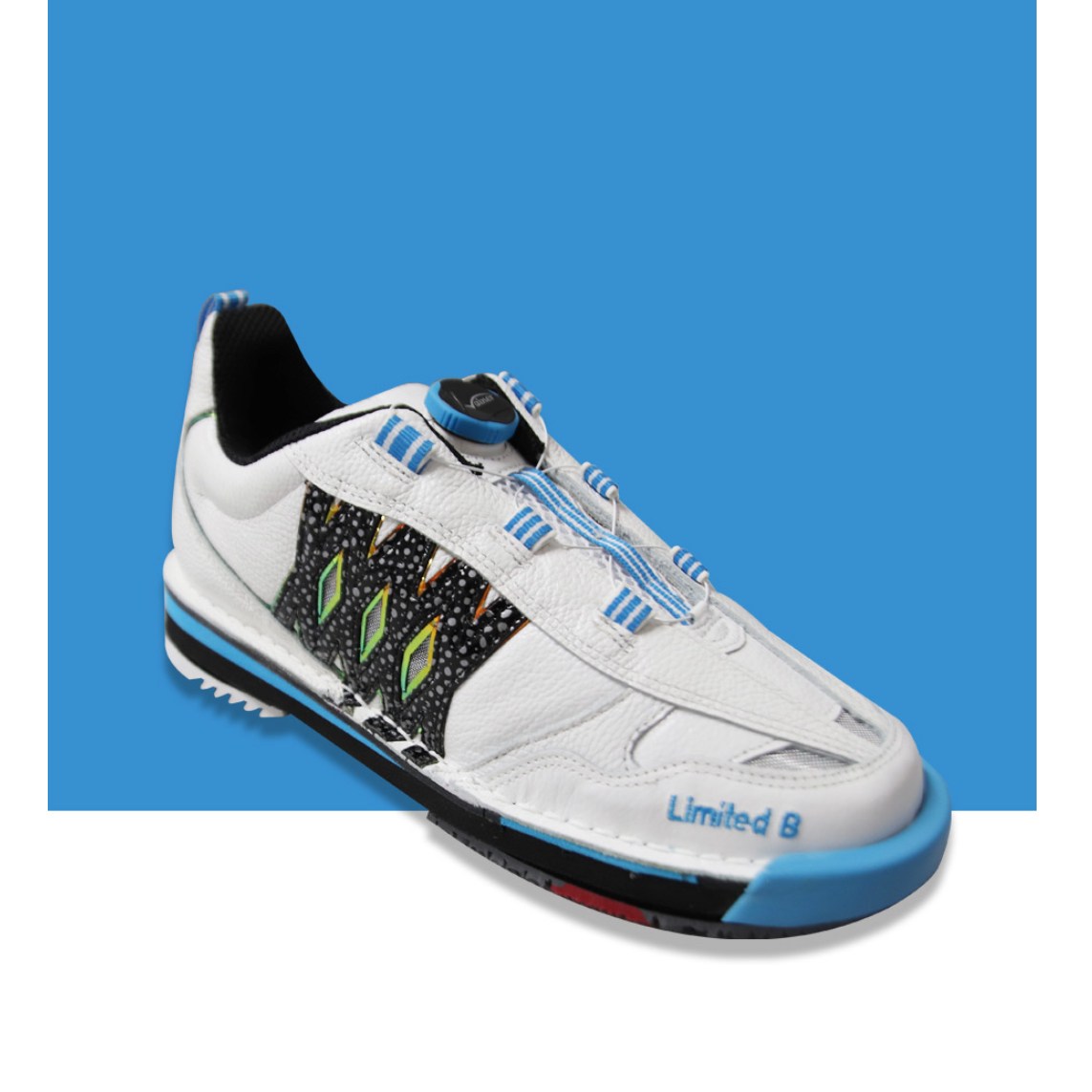 바이네르 멀티 다이얼 리미티드 볼링화 (블루) 탈부착 다이얼 좌우겸용 슈즈 캥거루가죽 신발 230,000원