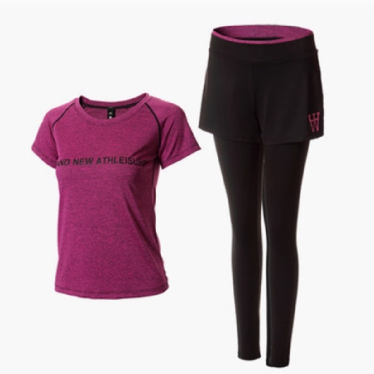 엘리오르 여성 트레이닝 반팔 레깅스바지 투피스 19,900원