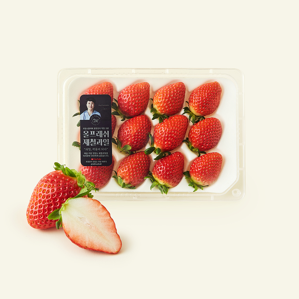 [로켓프레시] 올프레쉬 GAP 인증 한단 금실딸기 대과, 330g, 1개 11,490원