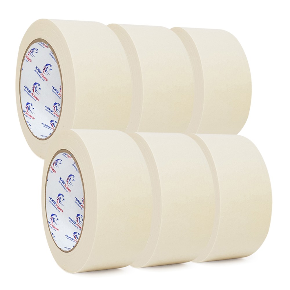 홀스파워 종이 마스킹테이프 범용 도장 문구 SBT03 - 45mm x 40M 아이보리, 6개 13,600원