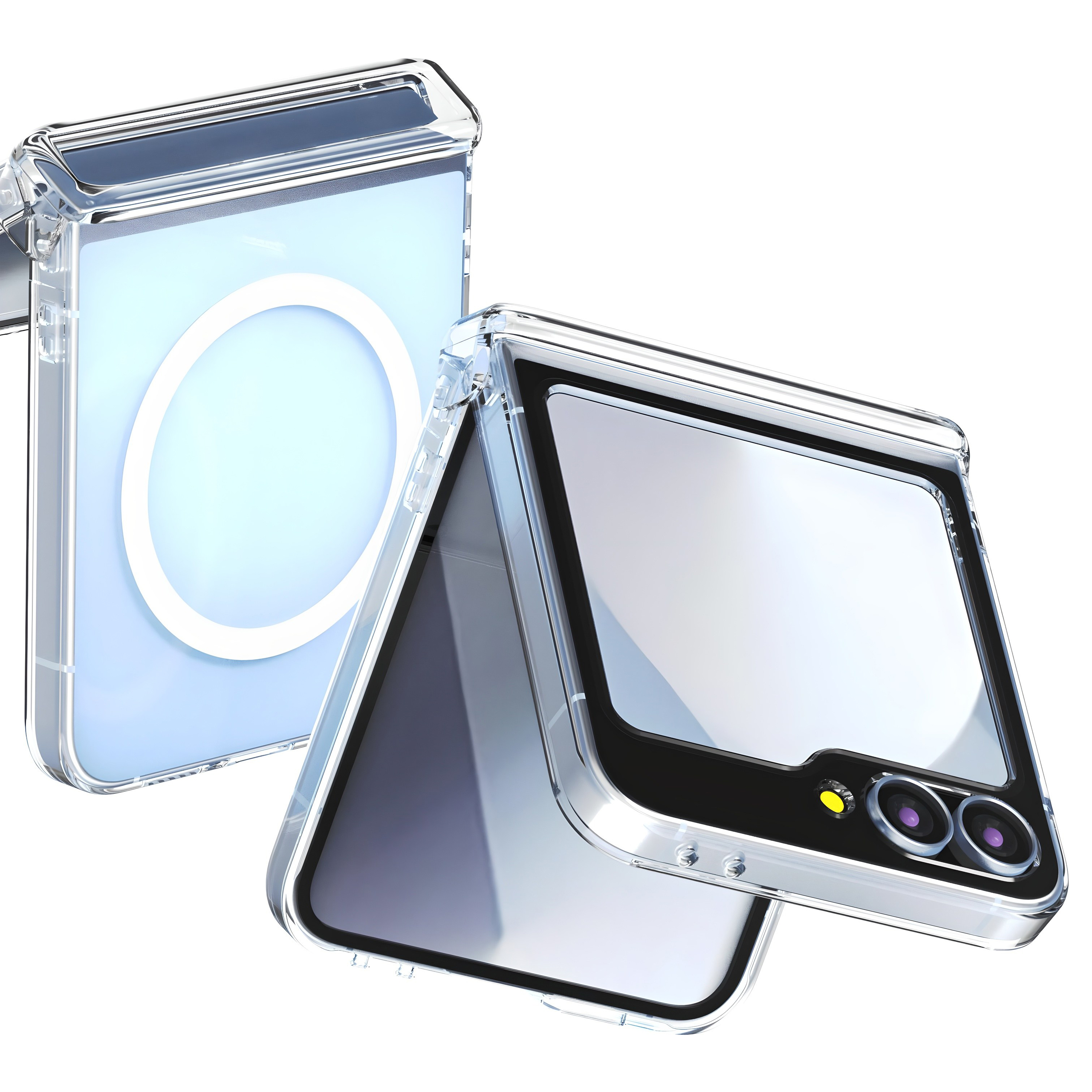 누아트 어센틱클리어 힌지 보호형 맥세이프 호환 하드케이스 5,900원