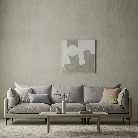 한샘 밀로 패브릭소파 4인용(2종/택1), 라이트 그레이(B) 999,000원