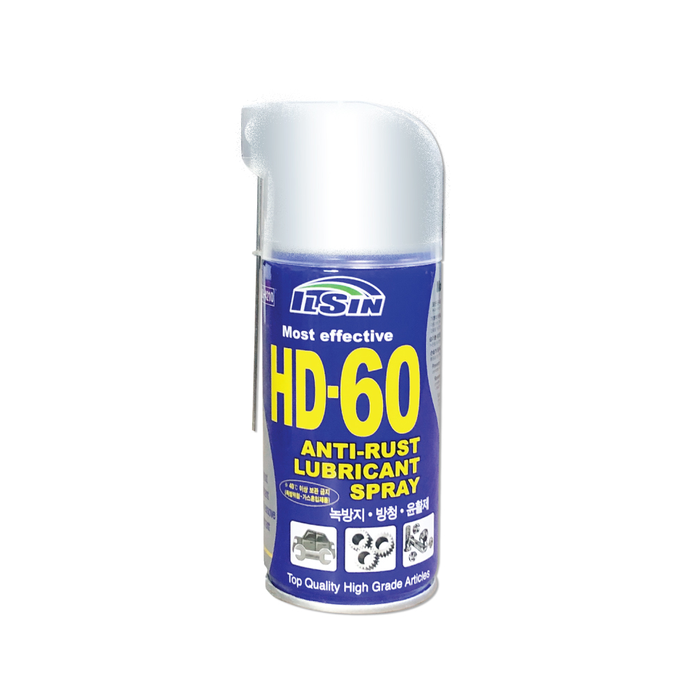 일신 HD60 방청 윤활제 스틸노즐 360ml 녹방지 2,700원