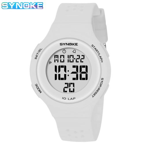 프리다이빙시계 SYNOKE 여성용 LED 전자 다기능 다이빙 얇은 럭셔리 수영 방수 디지털 스포츠 시계 14,900원