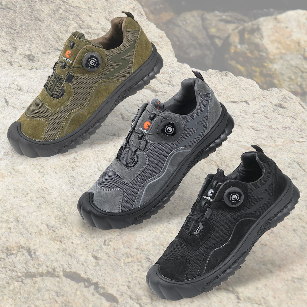 에코로바 남성 가죽메쉬콤비 다이얼 트레킹화 등산화 릿지화-ER0471 69,000원