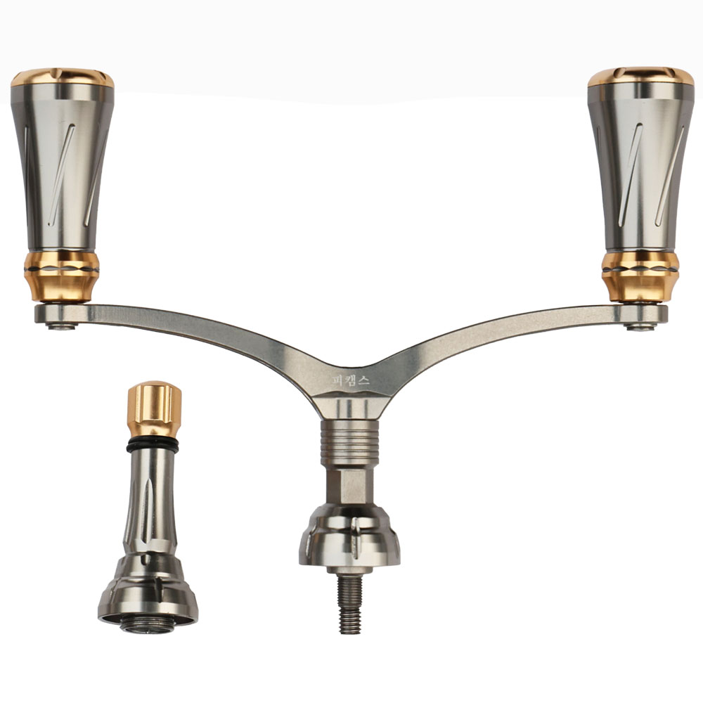 스피닝릴 더블핸들 스탠드 세트 스크류 타입 나사형 다이와 시마노 호환, 1개, 건그레이 54,000원