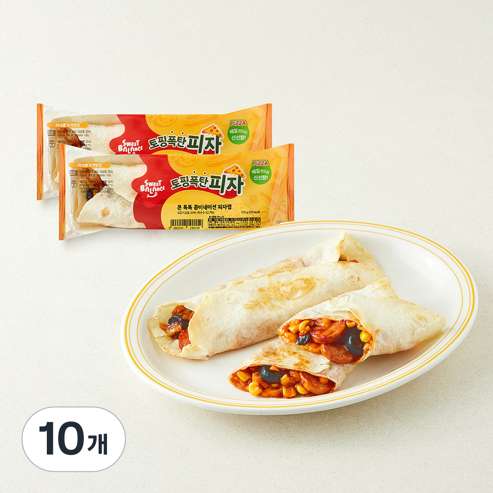 [로켓프레시] 스윗밸런스 콘 톡톡 콤비네이션 피자랩 27,110원