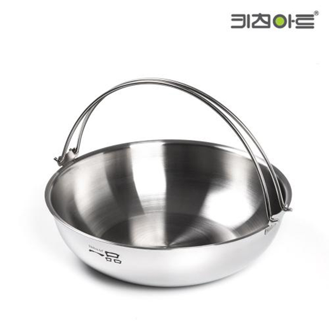 키친아트 일품 통3중 IH 스테인리스 샤브냄비 47,600원
