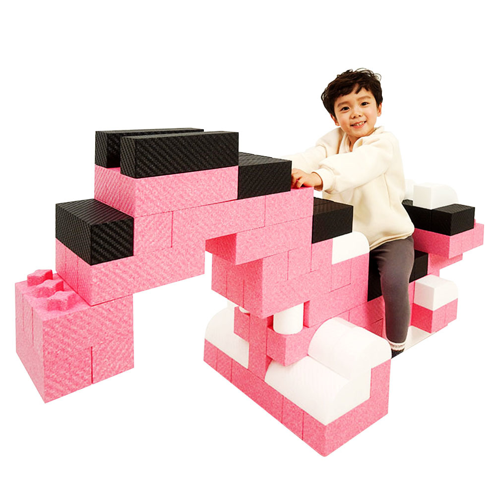 상상블럭 시즌1 68EA 소프트 대형 쌓기 블록 어린이집 유치원 초등학교 교육완구 교구 191,000원