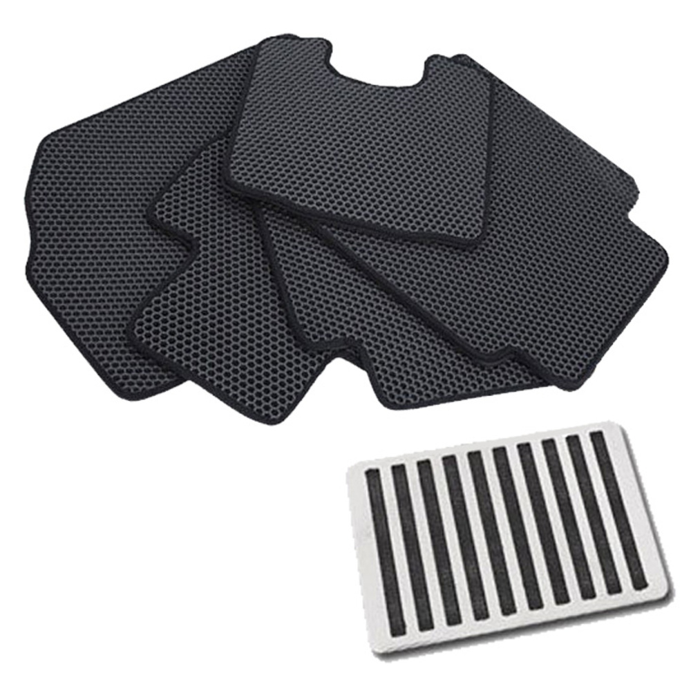 미소 이중 벌집 카매트 일반형 + 메탈 레이싱 발판 패드 29,110원