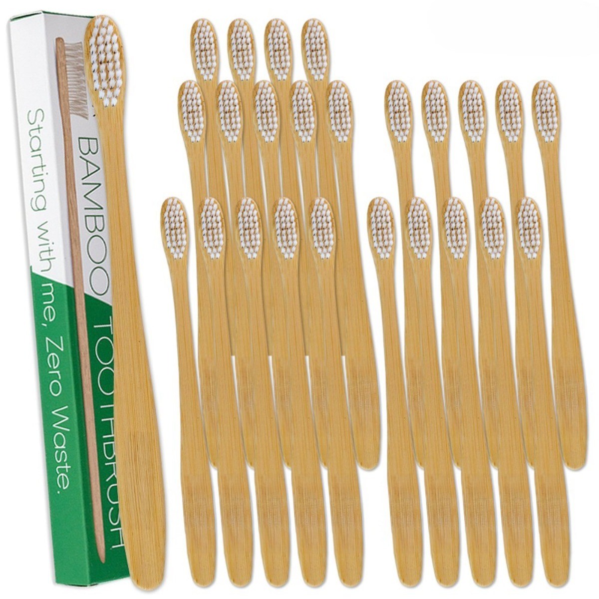 호구다 제로웨이스트 대나무 칫솔, 25개, 1개입 15,900원