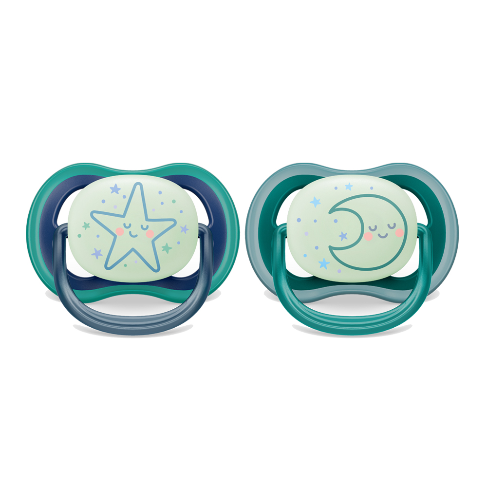 필립스아벤트 울트라 에어 야광 노리개 젖꼭지 2종 세트 14,600원