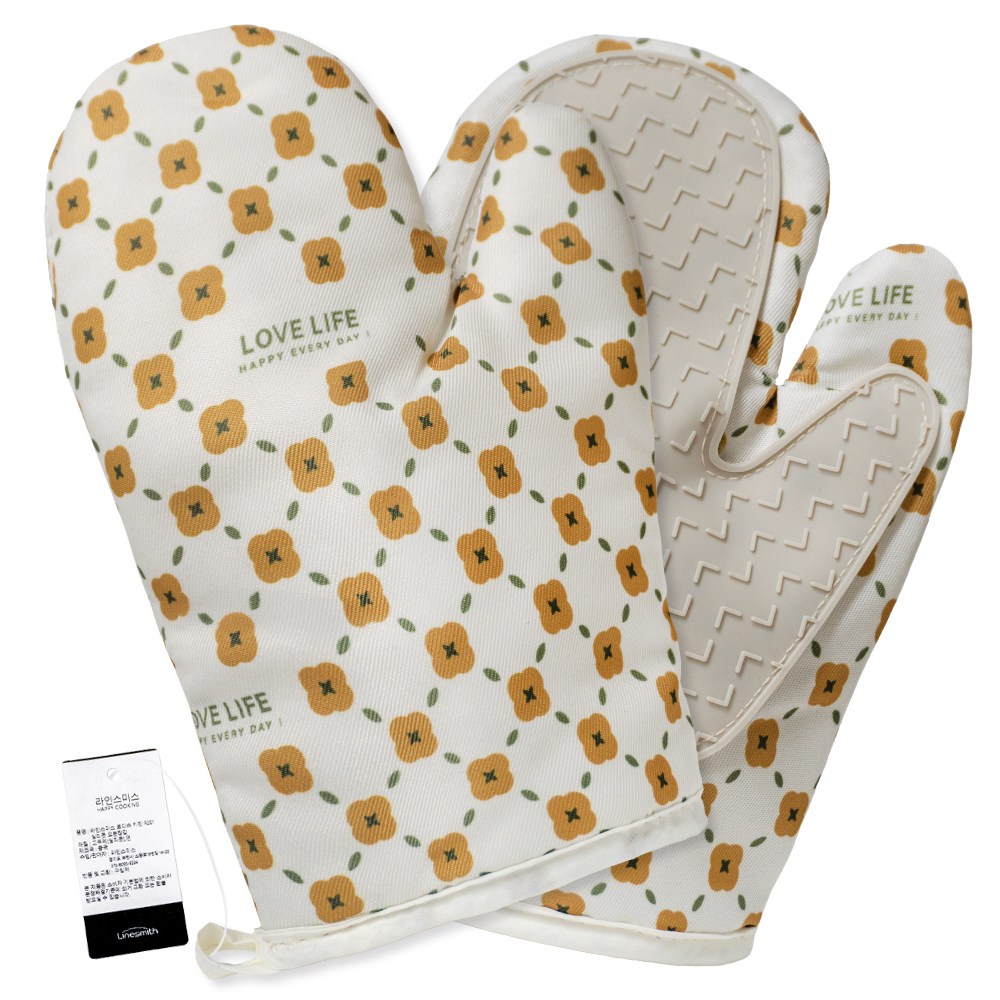 라인스미스 로디슈 키친 R201 실리콘 오븐장갑 양손착용 19,300원