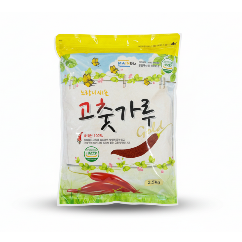 25년산 햇고추 국산 최상급 굵은 고춧가루 골드 프리미엄, 2.5kg, 1개 63,700원