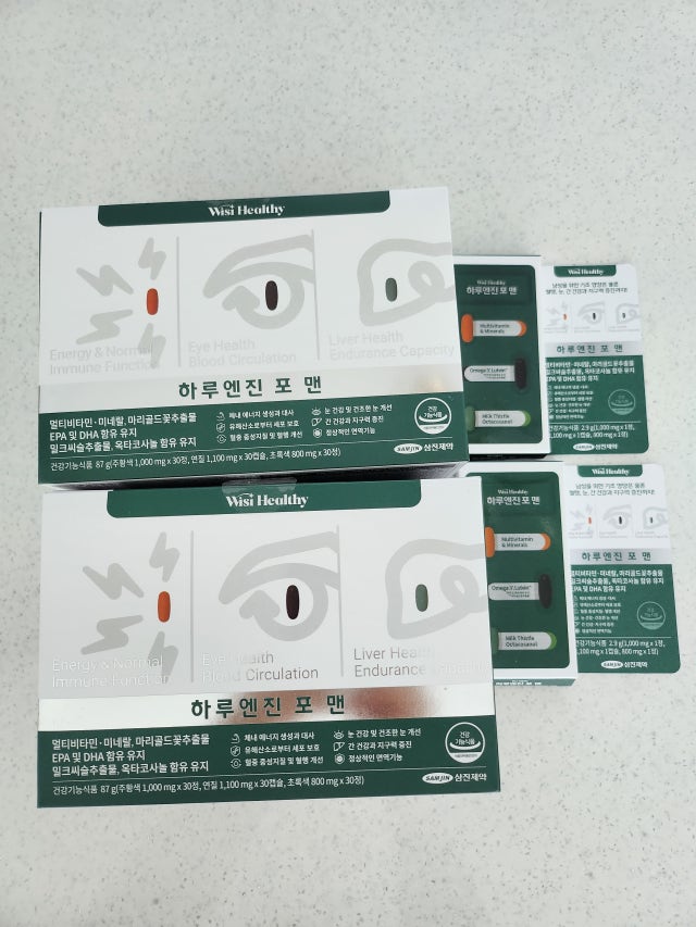 삼진제약 위시헬씨 하루엔진 포 맨 30개입, 2개 96,200원