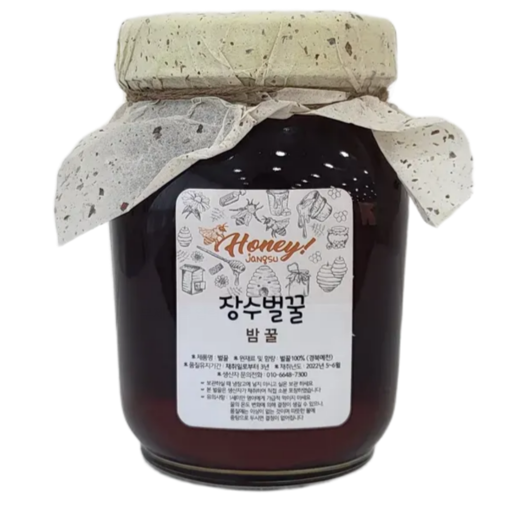 국내산 밤꿀 장수농원 자연벌꿀, 2.4kg, 1개 65,500원