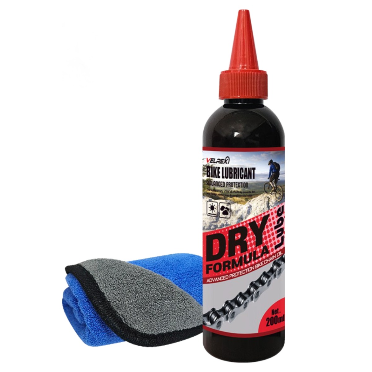 자전거 체인 오일(건식)+마이크로화이바, 1개, 200ml 8,900원