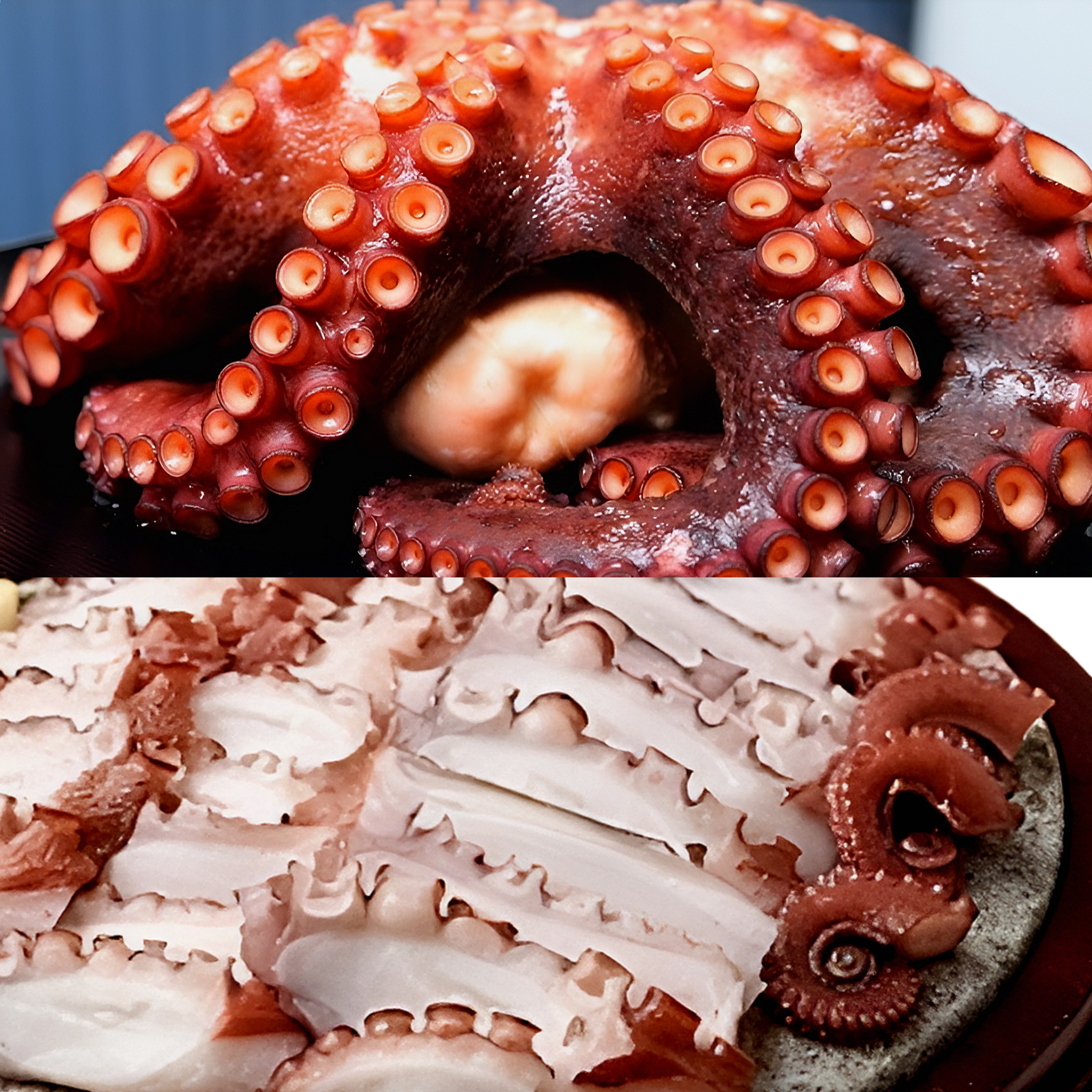 [산지직송] 국내산 자연산 동해. 통영. 포항 참문어 돌문어 피문어 자숙문어 숙회 1300g 자숙후 800g 박스 제수용 선물용 56,300원