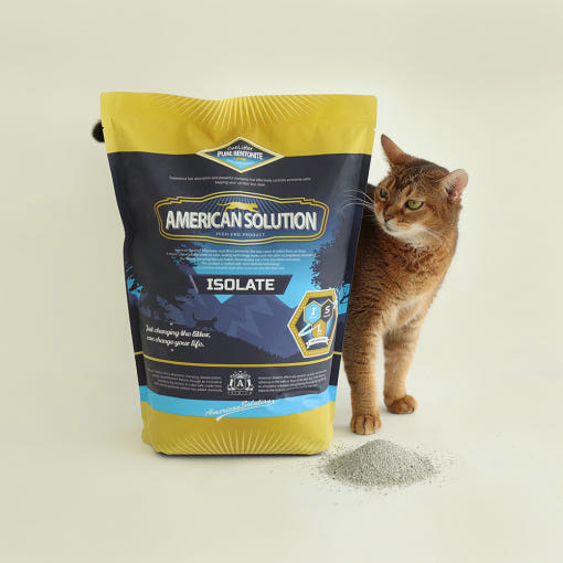 아메리칸솔루션 응고형 아이솔레이트 고양이 모래, 7kg, 2개, 무향 40,150원