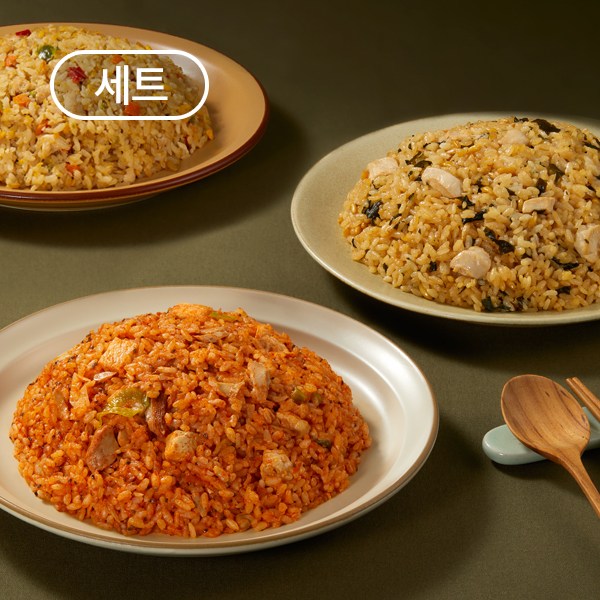 바르닭 닭가슴살 곤약볶음밥 3종 1팩 골라담기 17,500원