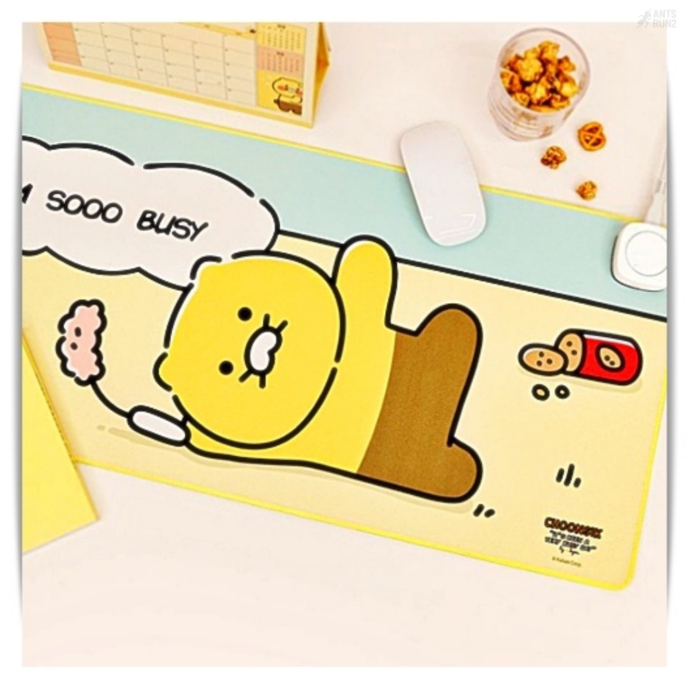 카카오프렌즈 춘식이 팝콘 온열 장패드 보온 데스크패드 책상매트 1개입 39,500원