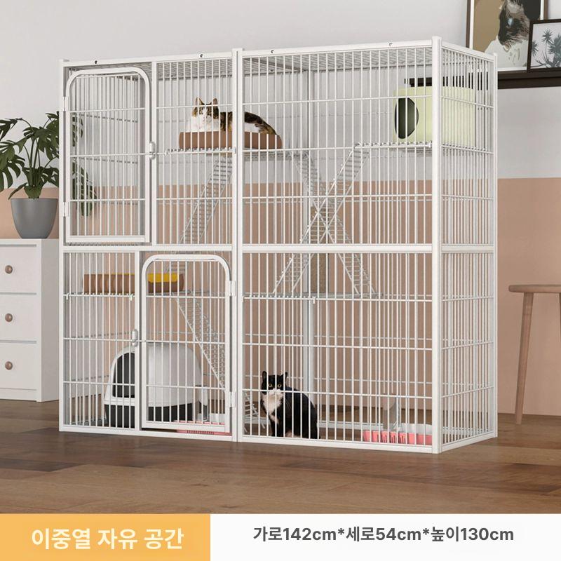 고양이 철망 케이지 애견 강아지 대형 럭셔리 야외 사육장 철창 반려묘 울타리 견사 132,200원