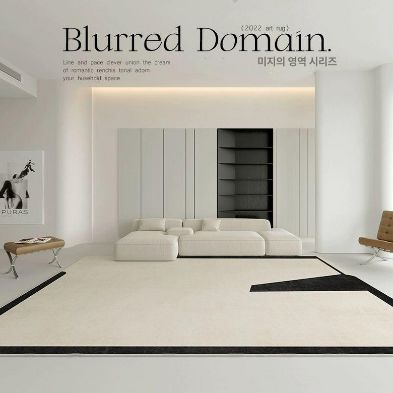 점보특대형카페트 거실 모던 안방 유럽감성 카페트 침실 럭셔리 초대형 이동 면패드 191,600원