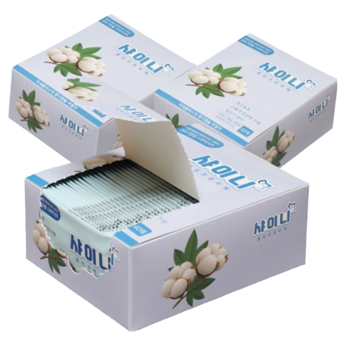 샤이니 클린코튼부케 120매, 3박스 25,800원