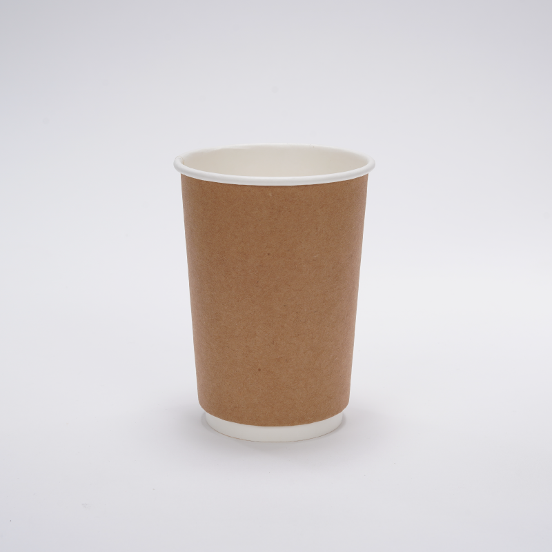 공컵 무지 크라프트 이중 종이컵 13온스 390ml 500개입, 1박스, 500개입 60,500원