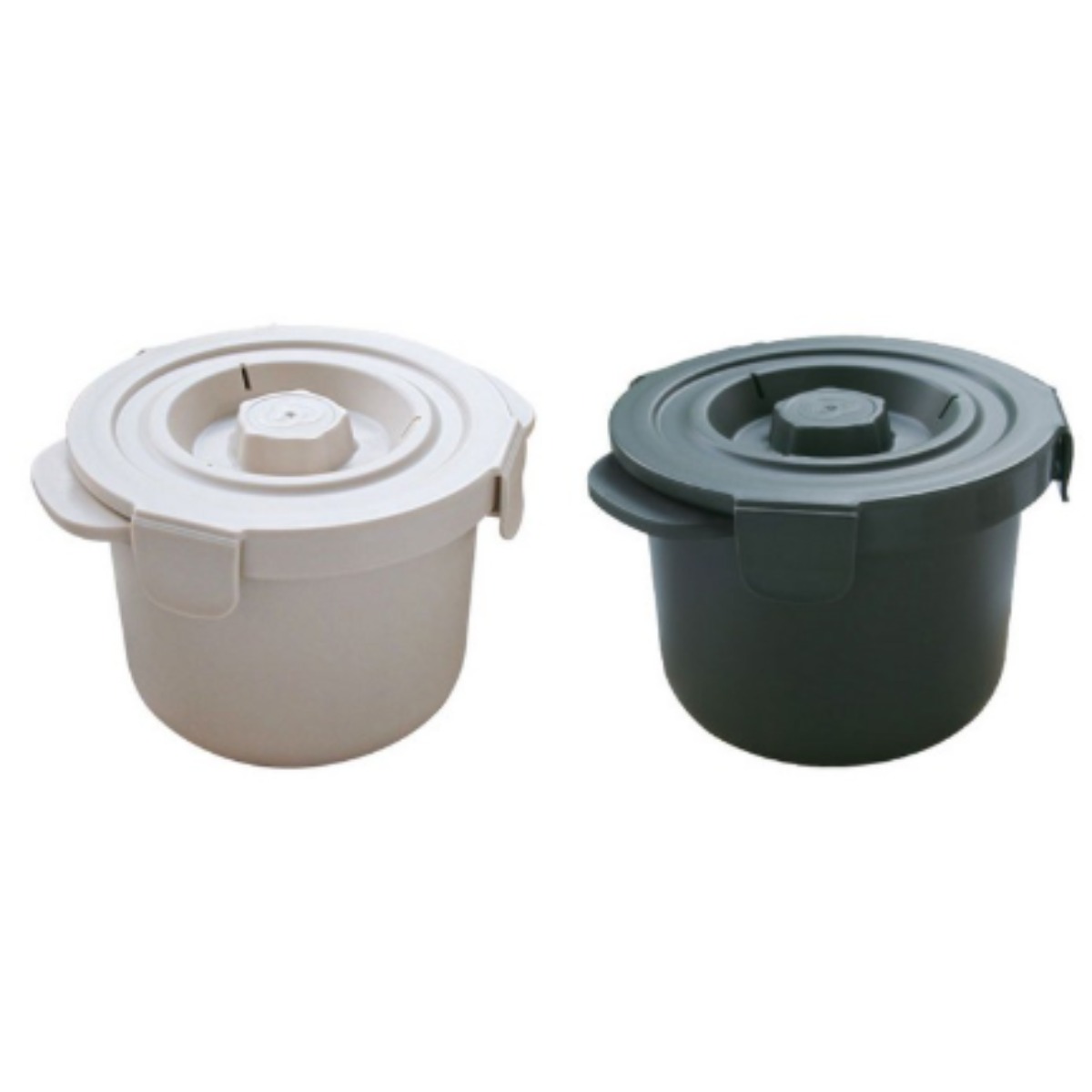 저칼로리 전자레인지 저당밥솥, 차콜그레이 24,900원