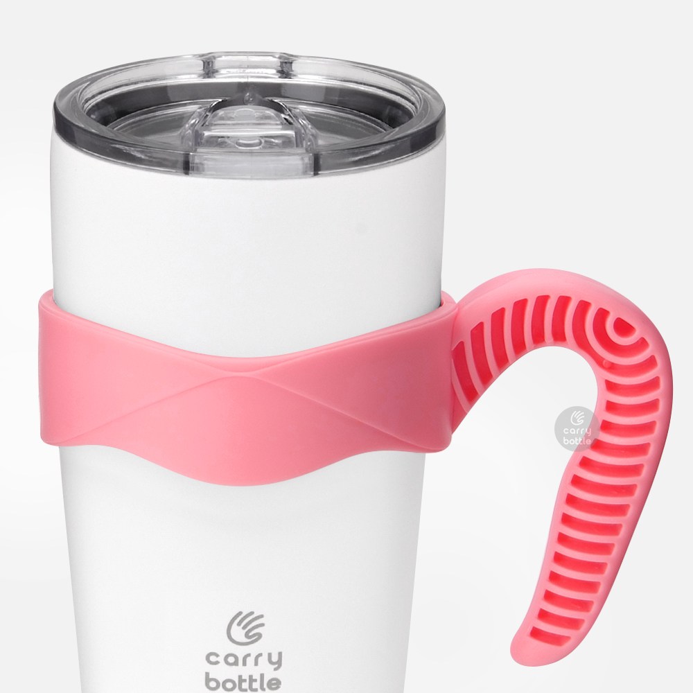 캐리보틀 스탠다드 텀블러 손잡이 핑크 / 600ml tumbler 핸들 타사 20oz 호환 4,300원