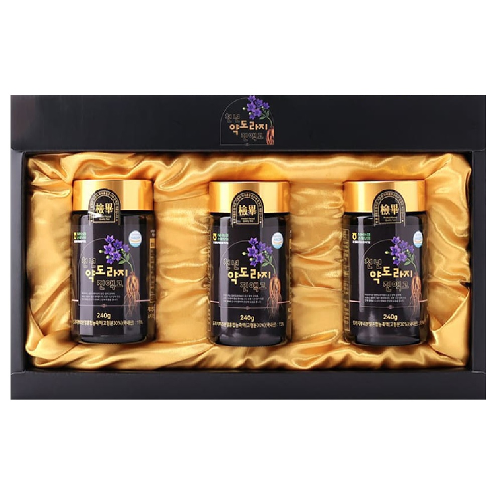 천년 약도라지 진액고 도라지 농축액, 3개, 240g 39,900원