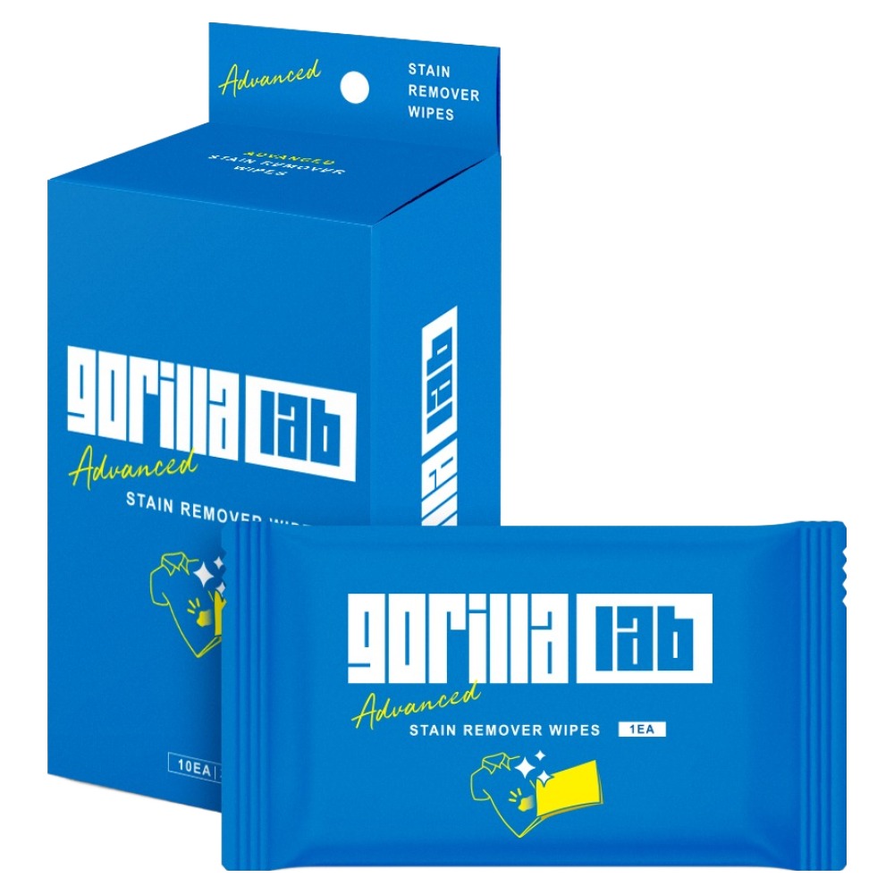 고릴라랩 의류 얼룩 클리너 쏙티슈 10p, 혼합색상, 1세트 8,900원
