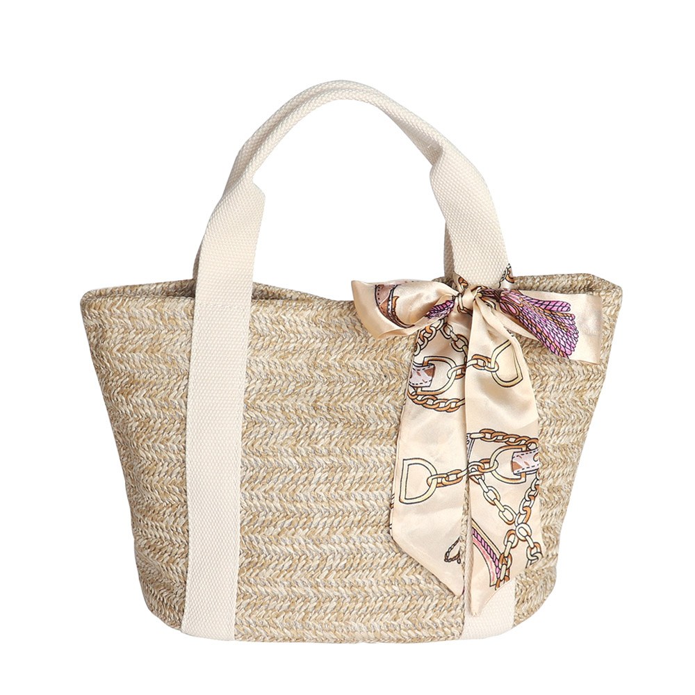 보니보따리 라탄 트윌리 토트 라탄백 여름가방 21,900원