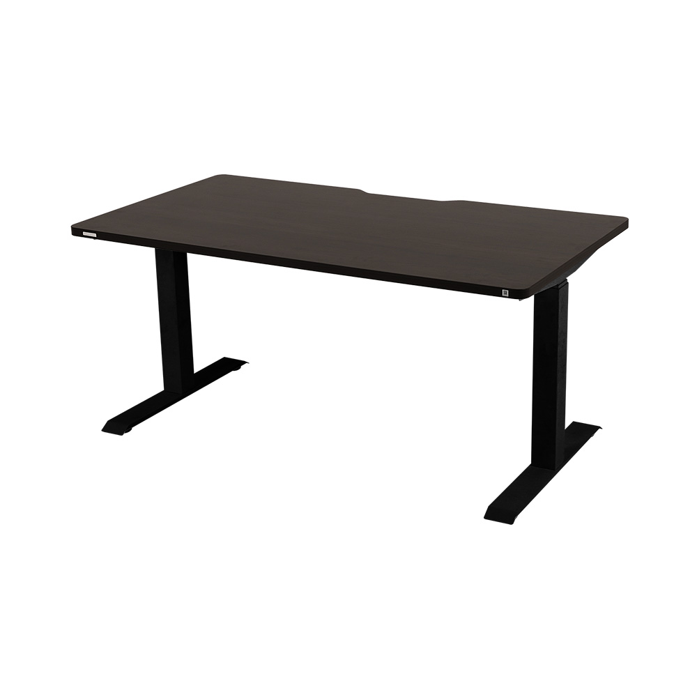 덱스탑 스마트 모션데스크 1600 다크우드상판 블랙프레임 D3 전문설치 549,000원