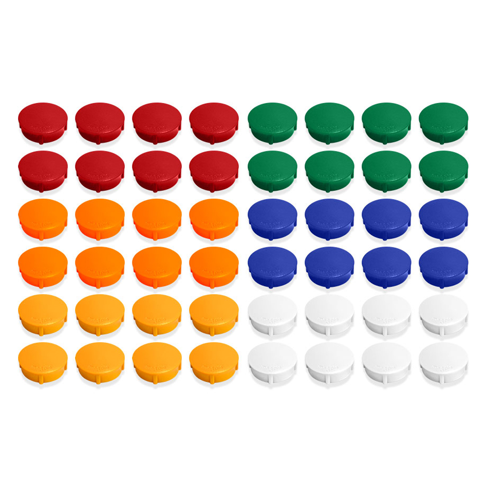 마그피아 칼라원형 자석홀더 무광 소, 혼합색상, 48개 10,290원